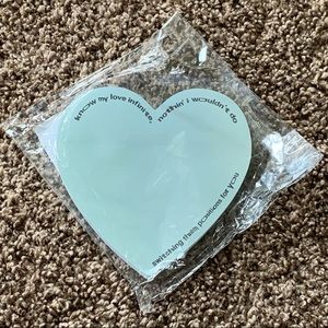 NEW Ariana Grande Positions Sticky Notes Heart
